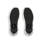 Women’s Speed 2.0 Graffiti Recycled Knit Sneaker  in Black - Image 6